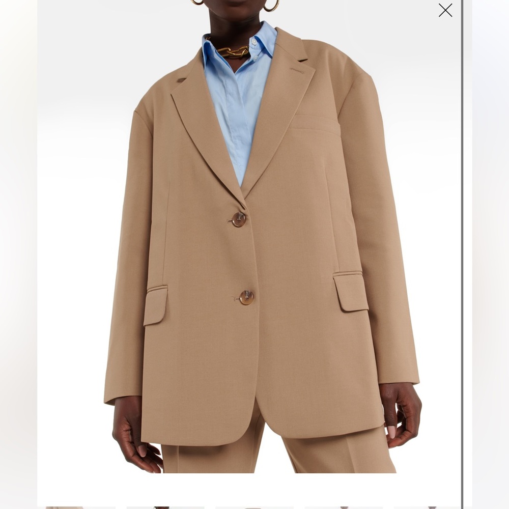 Twill Oversized Blazer-Brand New-Never Worn